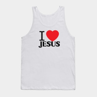 I love jesus Tank Top